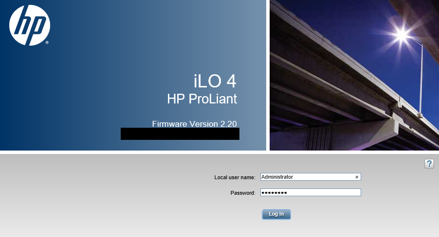 hp ilo 4 how to reboot ilo